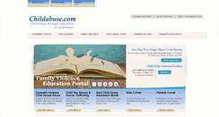 Desktop Screenshot of childabuse.com